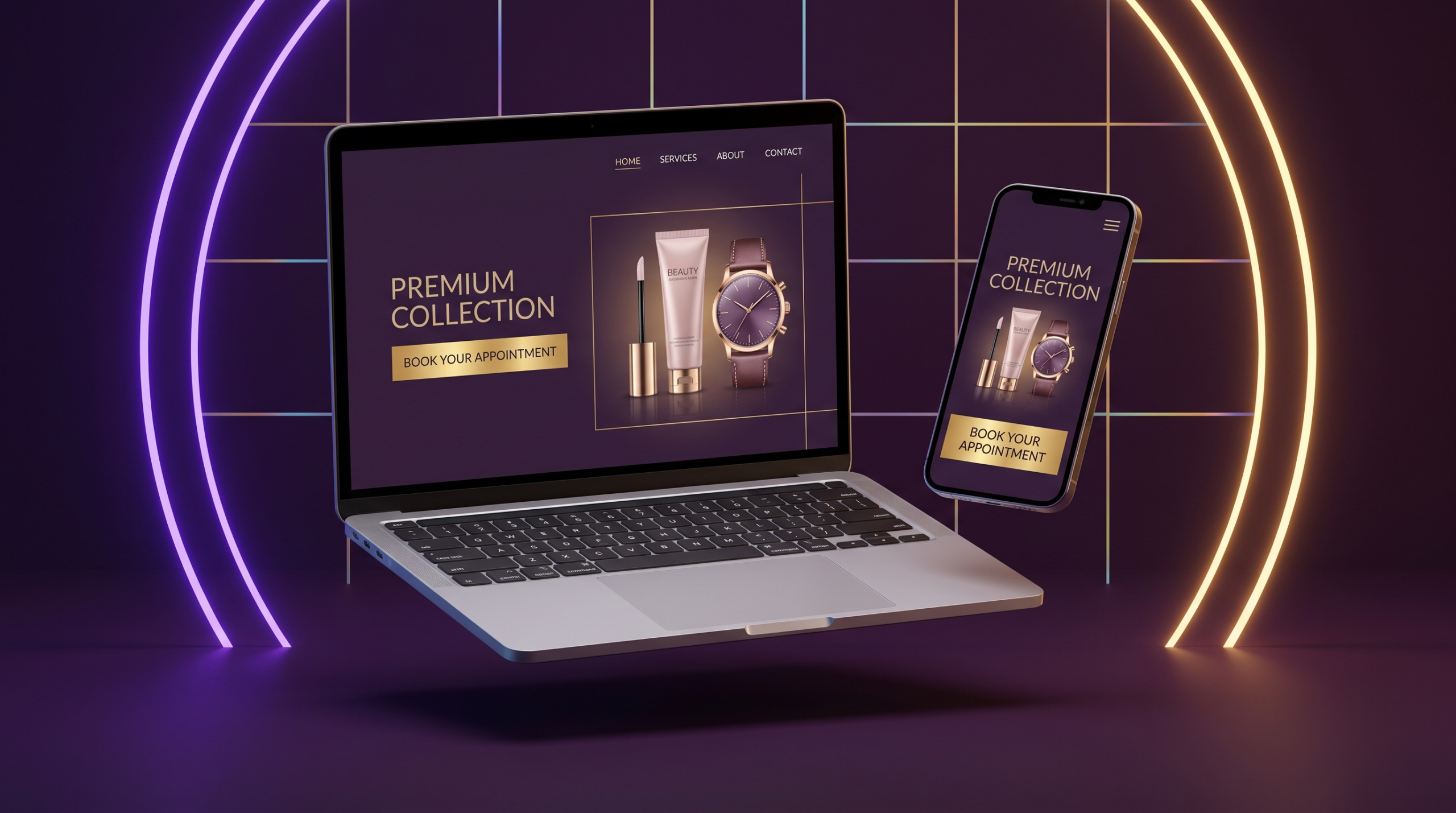 BrightFlow Plumbing responsive website design by Solquara